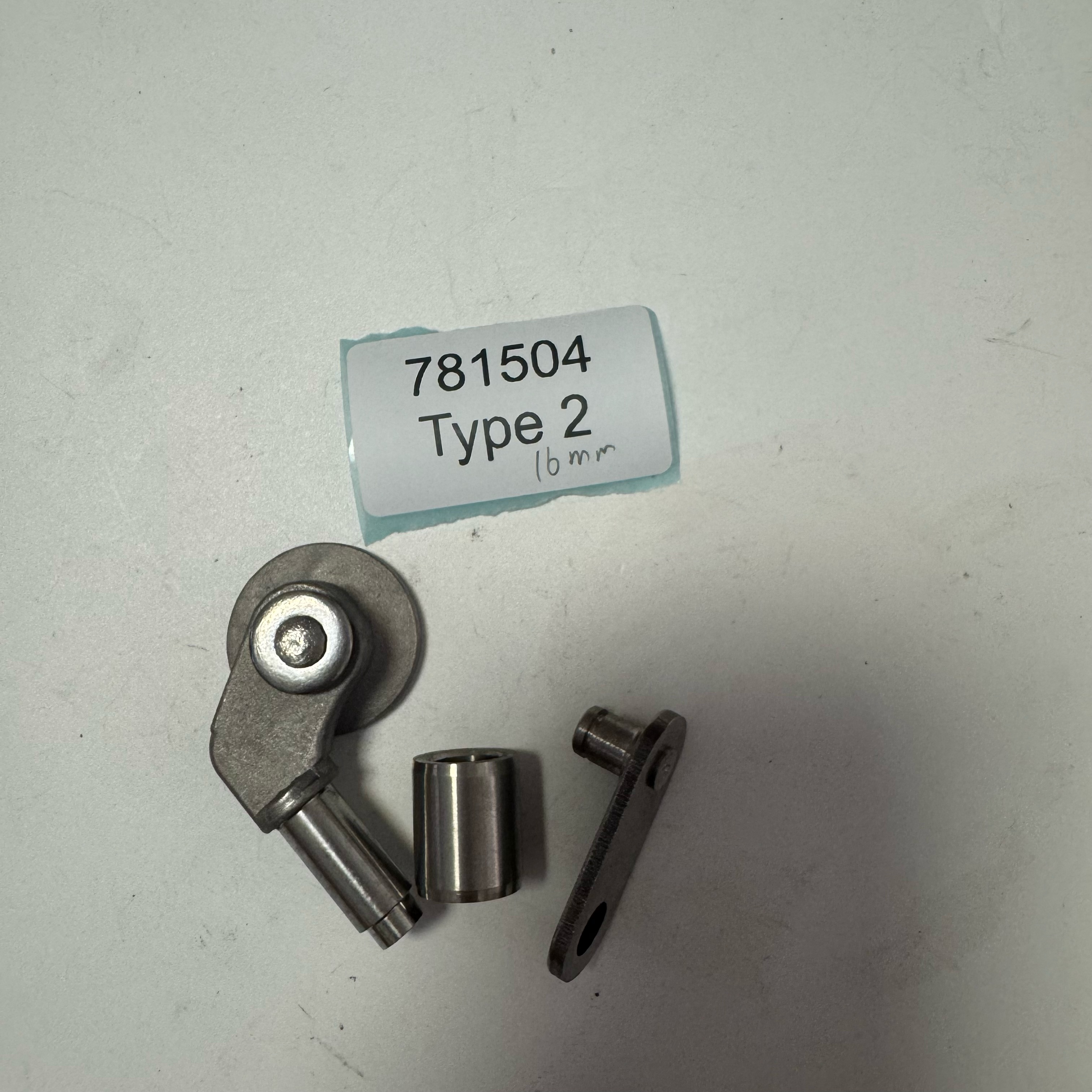 781504 turbo flapper type 2 bush size 16mm